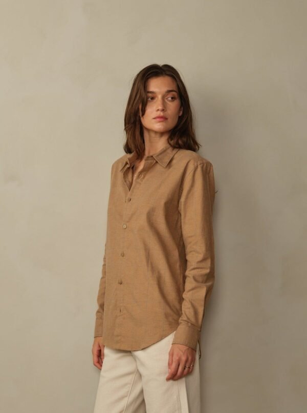 Accord Cashmere Flannel Shirt - Final Sale - Image 7