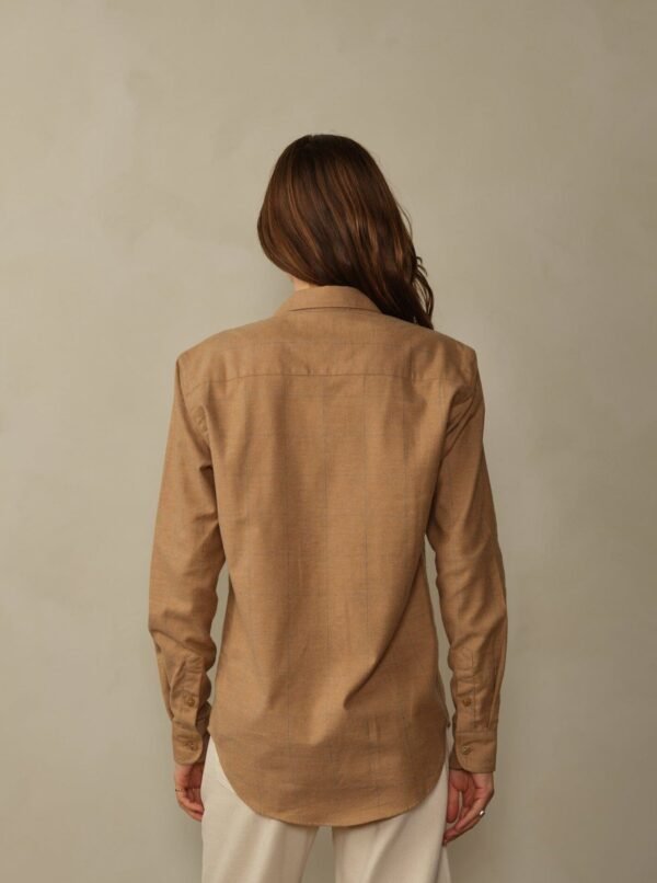 Accord Cashmere Flannel Shirt - Final Sale - Image 8
