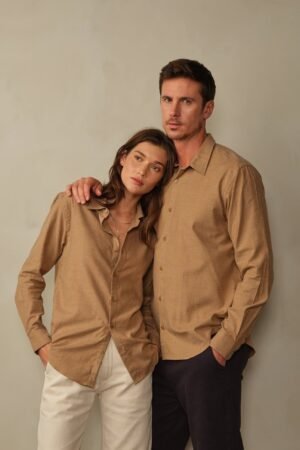 Accord Cashmere Flannel Shirt - Final Sale