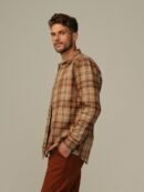 Accord Organic Cotton Dobby Flannel Shirt - Final Sale
