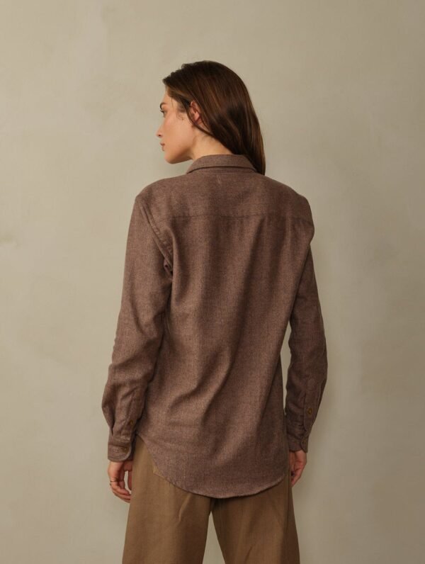 Accord Organic Cotton Flannel Shirt - Final Sale - Image 15