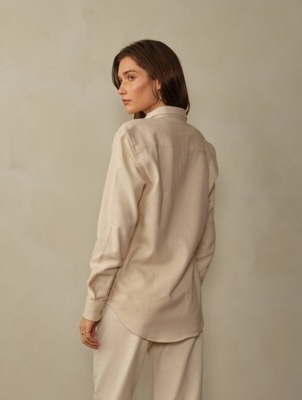 Accord Organic Cotton Flannel Shirt - Final Sale - Image 7