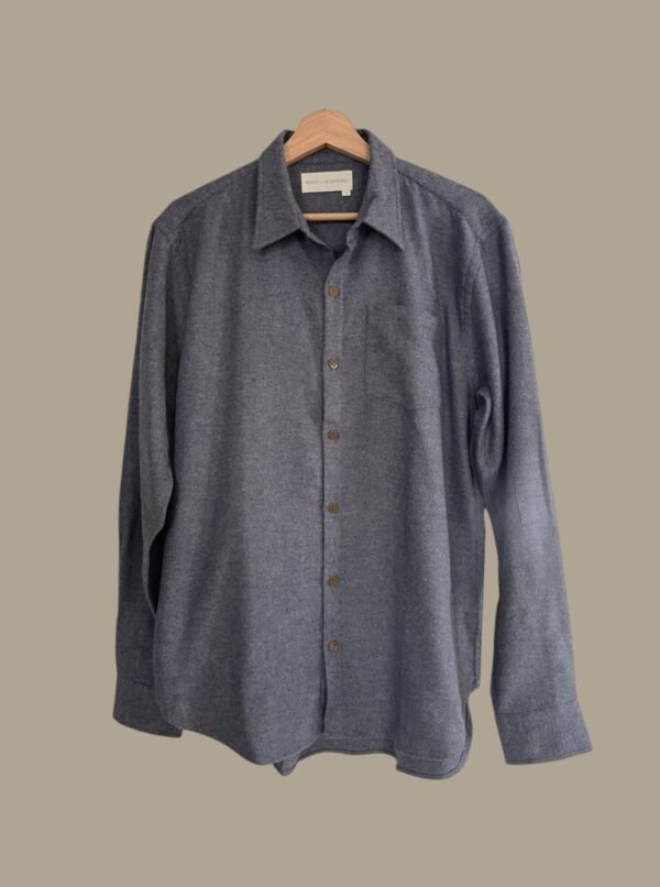 Accord Organic Cotton Flannel Shirt - Final Sale - Image 16