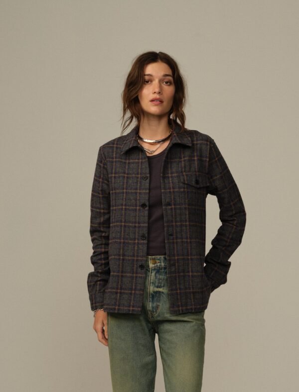Cameron Japanese Flannel Overshirt - Final Sale - Image 7