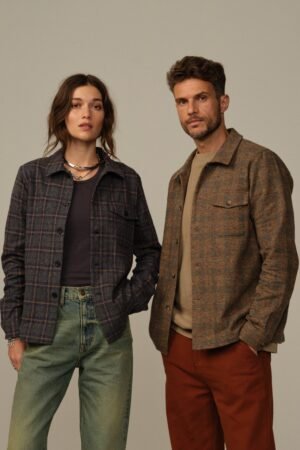 Cameron Japanese Flannel Overshirt - Final Sale