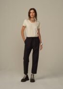 Haruto Drawstring Flannel Stripe Pant - Final Sale