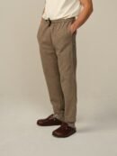 Haruto Drawstring Flannel Stripe Pant - Final Sale