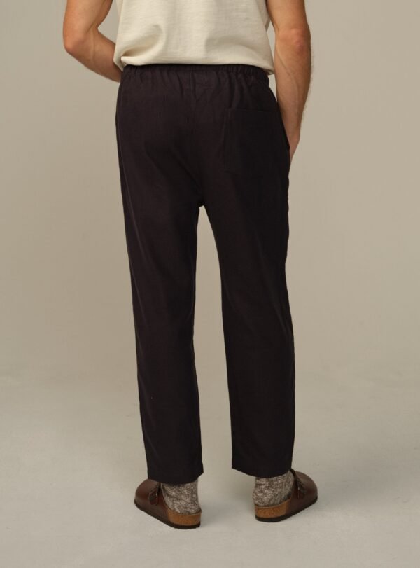 Haruto Drawstring Flannel Stripe Pant - Final Sale - Image 12