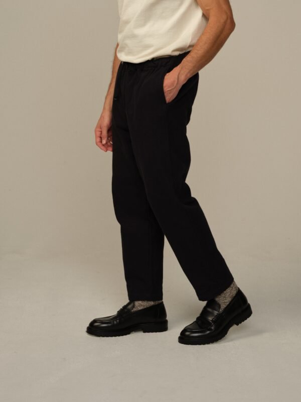 Haruto Drawstring Japanese Flannel Pant - Final Sale - Image 4