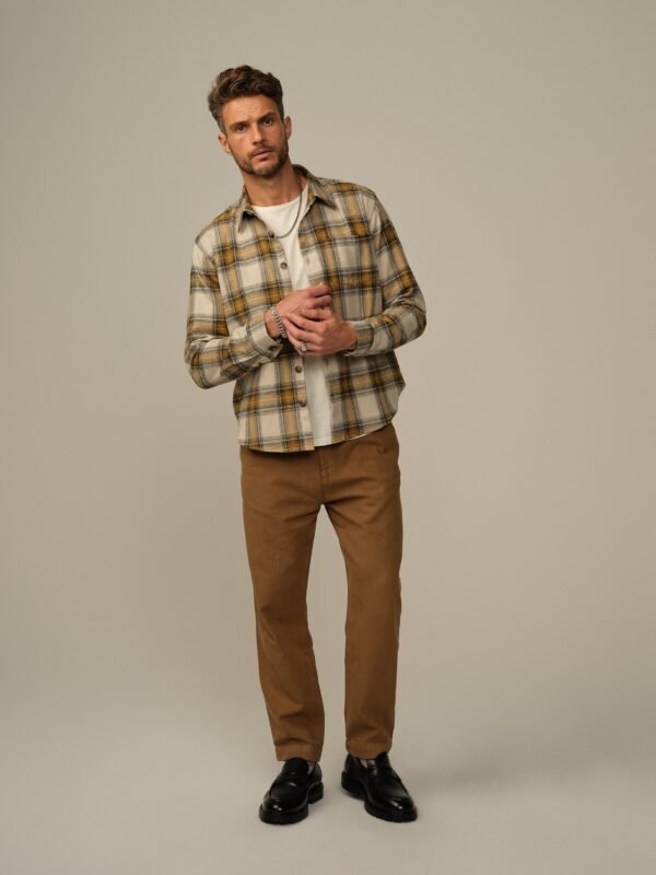 Men's Accord Japanese Cotton Flannel Shirt - Final Sale - Image 8