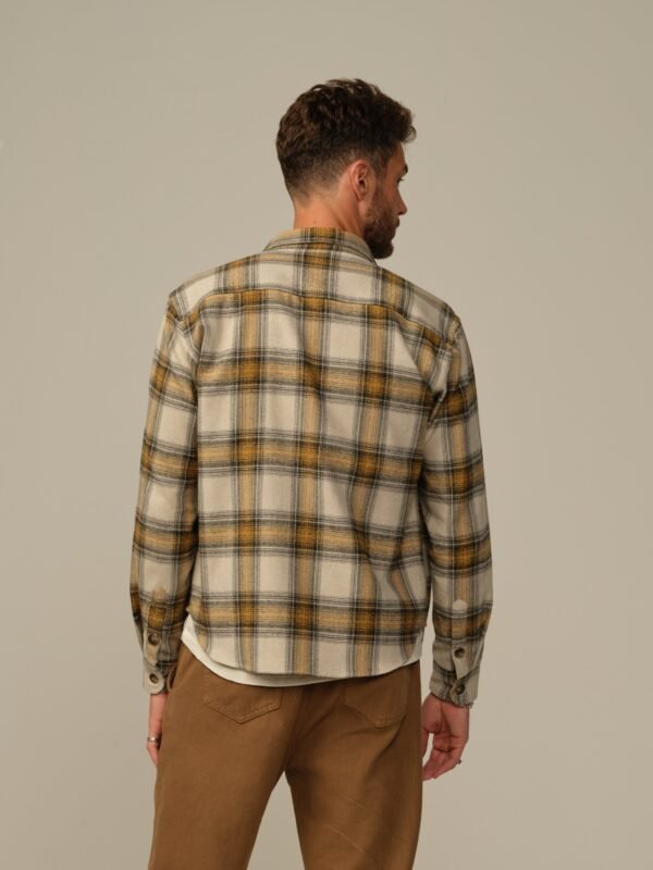 Men's Accord Japanese Cotton Flannel Shirt - Final Sale - Image 7