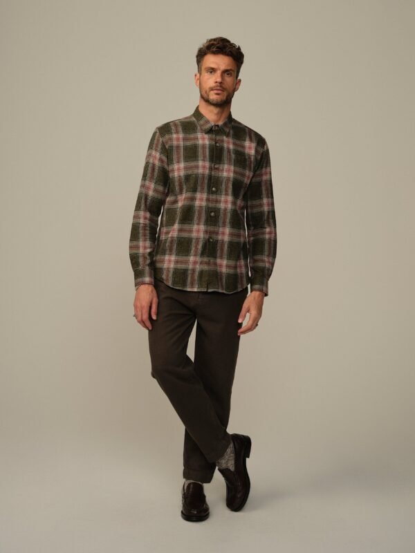 Men's Accord Japanese Cotton Flannel Shirt - Final Sale - Image 12