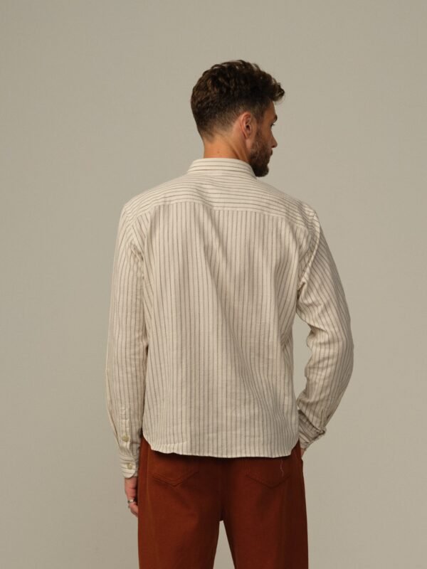 Men's Accord Japanese Organic Cotton Shirt - Image 8