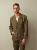 Men's Biarritz Unstructured Linen Blazer