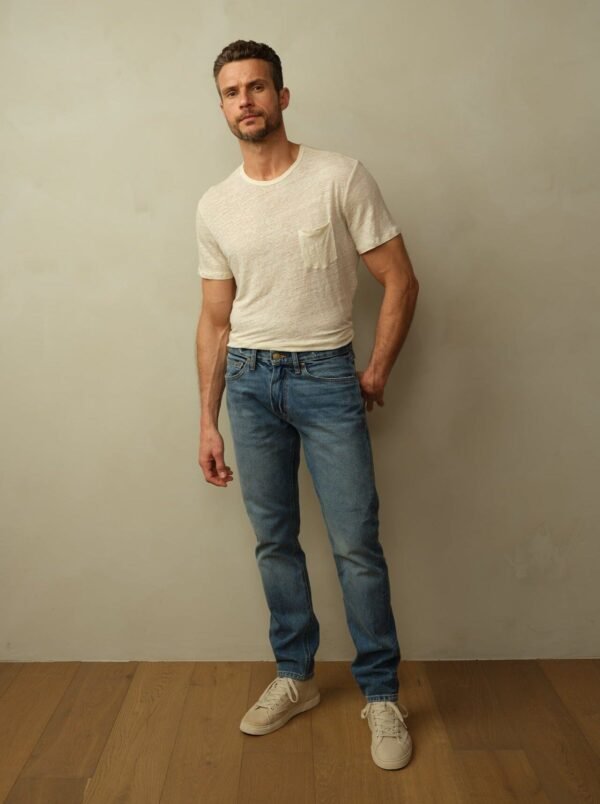 Men's Bowie Japanese Denim Straight Leg