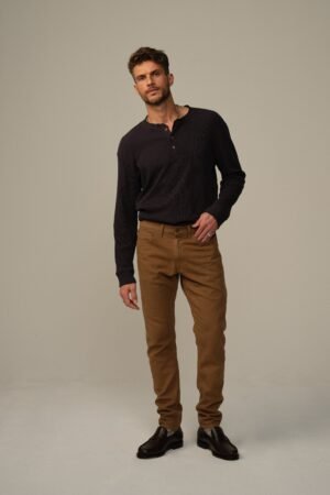 Men's Bowie Jean in Garment Dyed Recycled Cotton