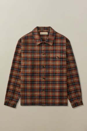 Men's Cameron Overshirt in Japanese Tweed