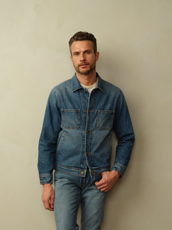 Men's Cody Japanese Denim Jacket - Image 3