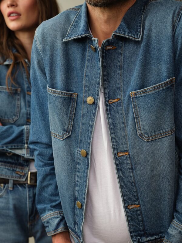 Men's Cody Japanese Denim Jacket - Image 7