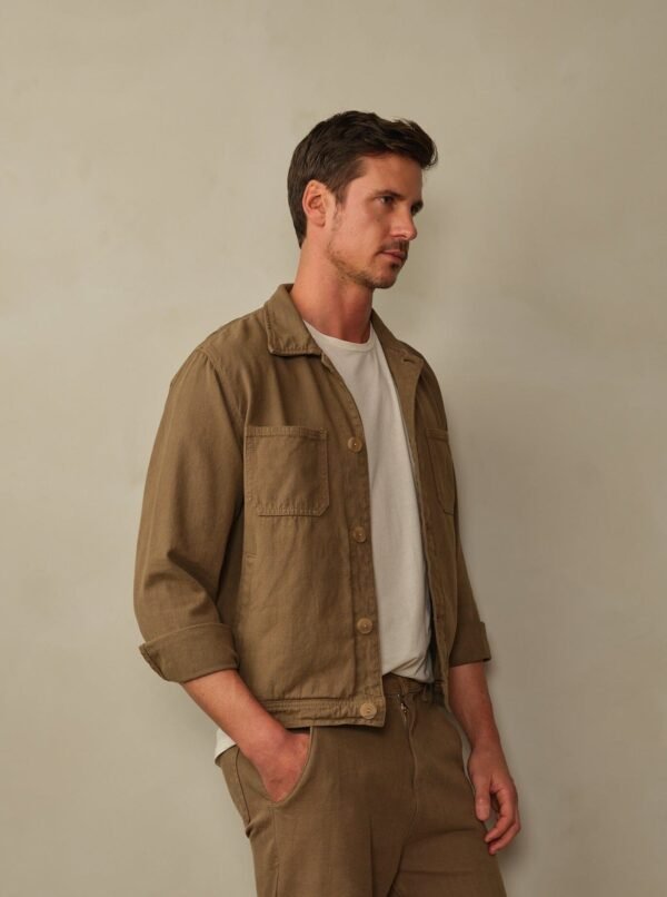 Men's Cody Recycled Cotton Jacket - Final Sale - Image 3
