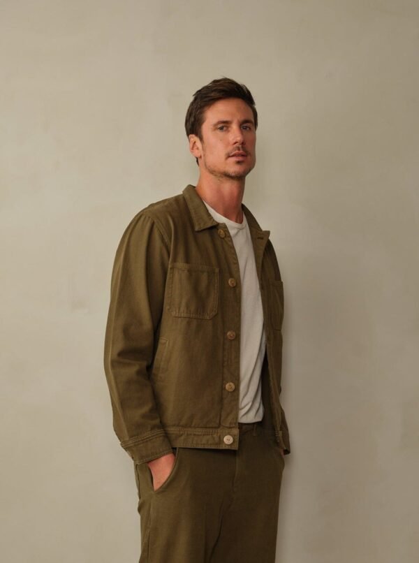 Men's Cody Recycled Cotton Jacket - Final Sale - Image 11