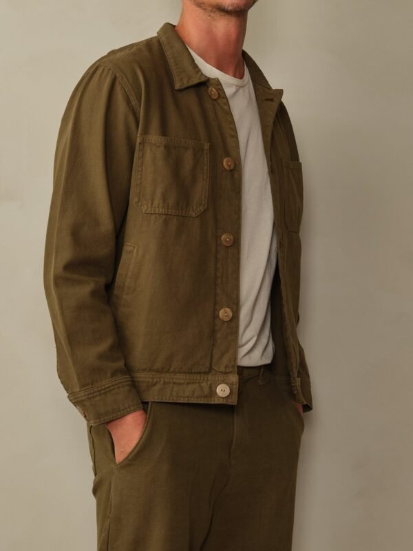 Men's Cody Recycled Cotton Jacket - Final Sale - Image 10