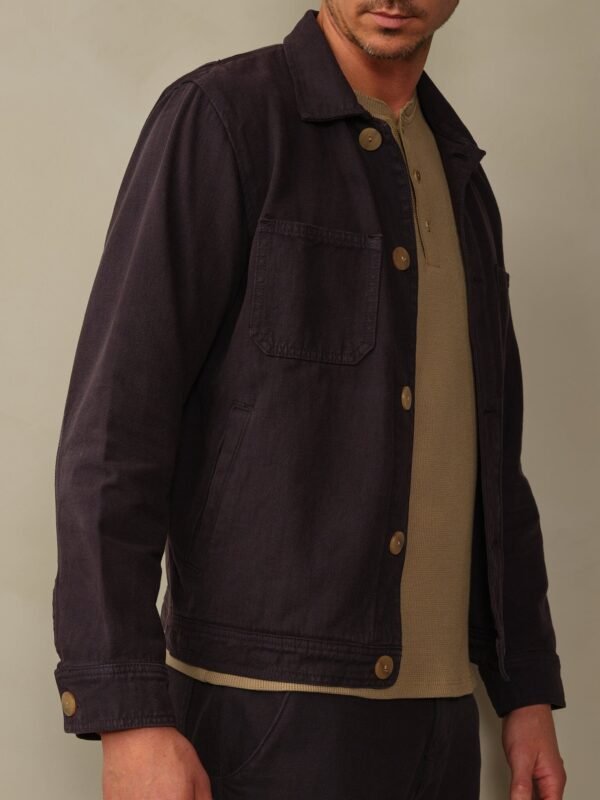 Men's Cody Recycled Cotton Jacket - Final Sale - Image 6