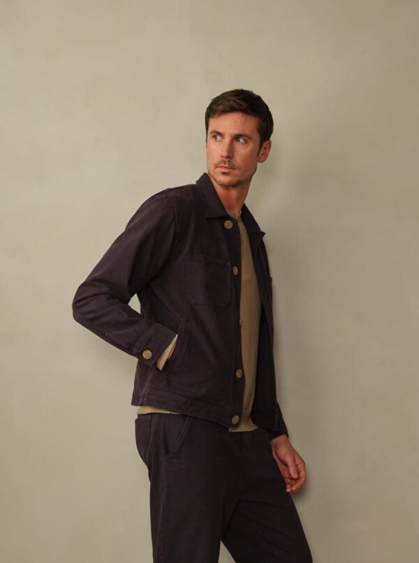 Men's Cody Recycled Cotton Jacket - Final Sale - Image 7