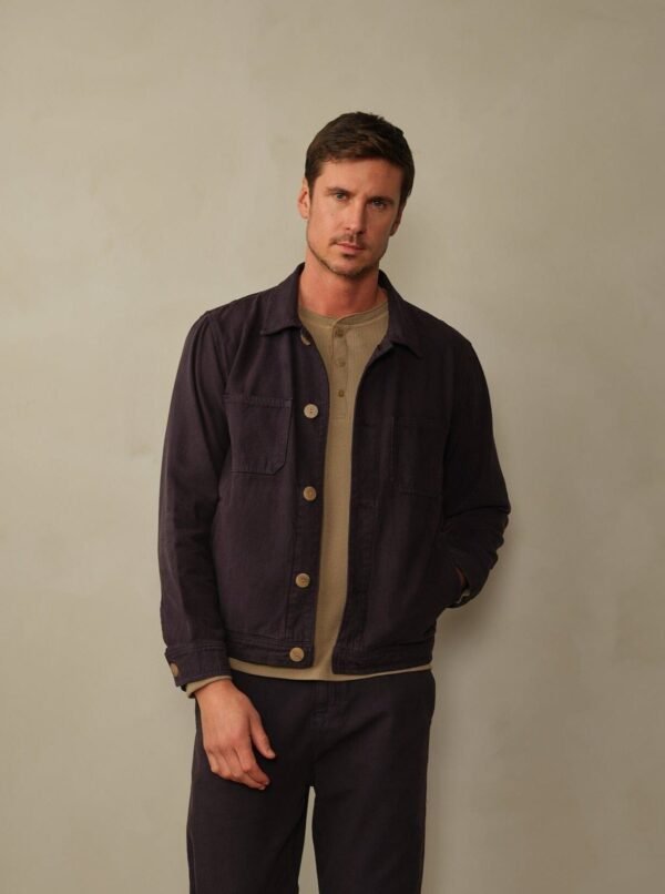 Men's Cody Recycled Cotton Jacket - Final Sale - Image 5