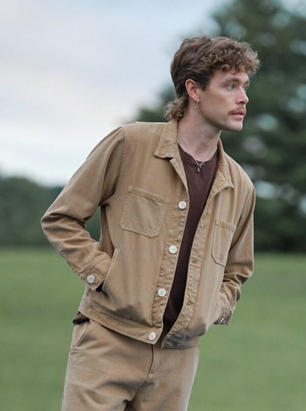Men's Cody Recycled Cotton Jacket - Final Sale - Image 14