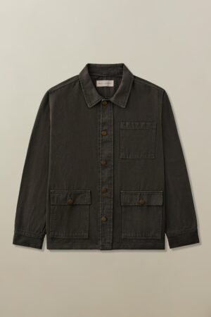 Men's Maverick Jacket in Garment Dyed Recycled Cotton