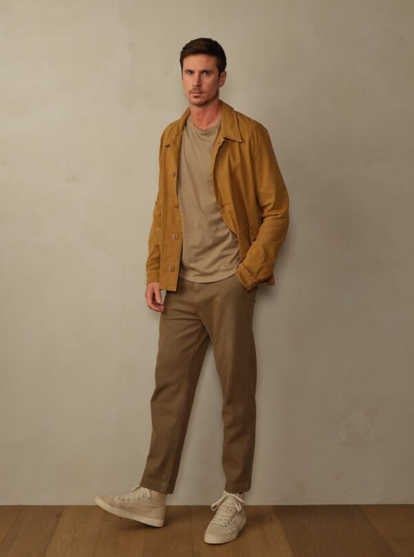 Men's Pilon in Garment Dyed Recycled Cotton - Final Sale - Image 16
