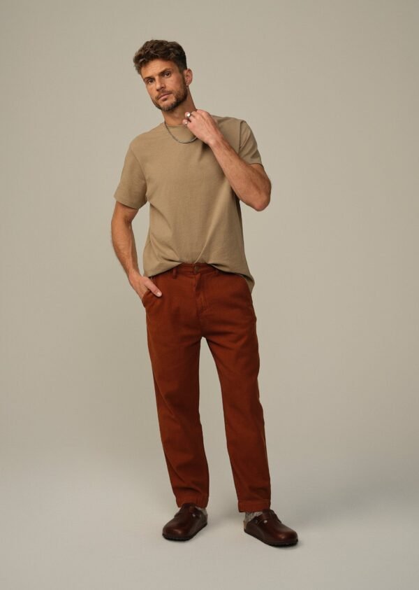 Men's Pilon in Garment Dyed Recycled Cotton - Final Sale - Image 5