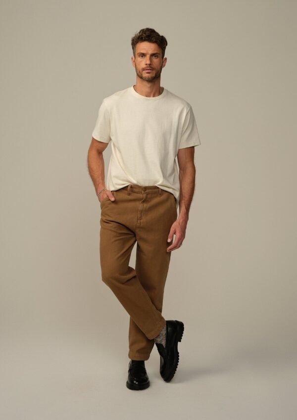 Men's Pilon in Garment Dyed Recycled Cotton - Final Sale - Image 9