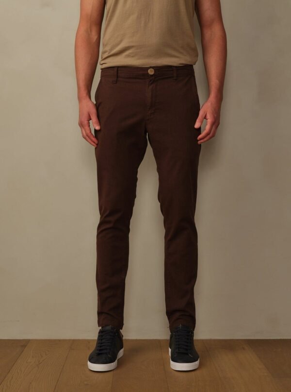 Men's Skye Trouser in Garment Dyed Japanese Twill - Final Sale - Image 7