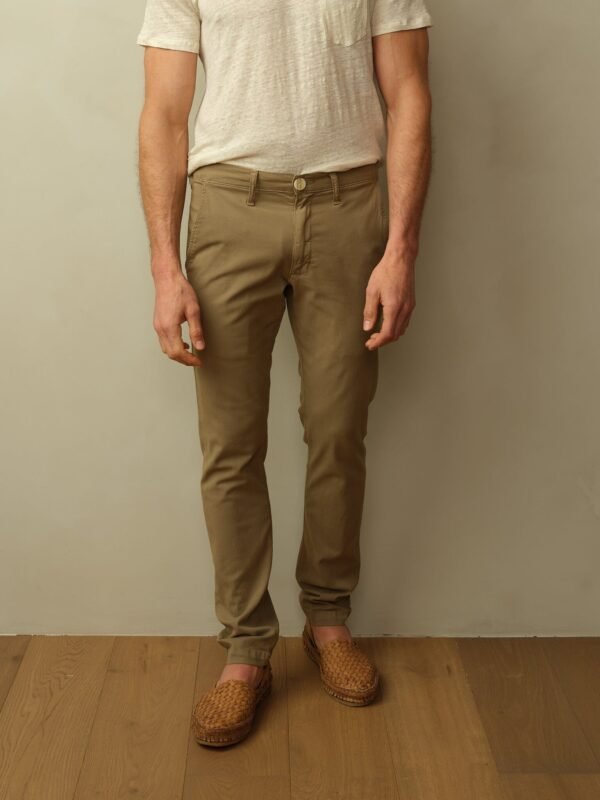 Men's Skye Trouser in Garment Dyed Japanese Twill - Final Sale - Image 17