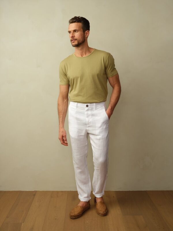 Men's Tonga Trouser in Linen - Image 9