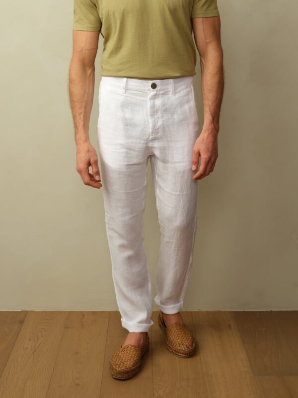 Men's Tonga Trouser in Linen - Image 10