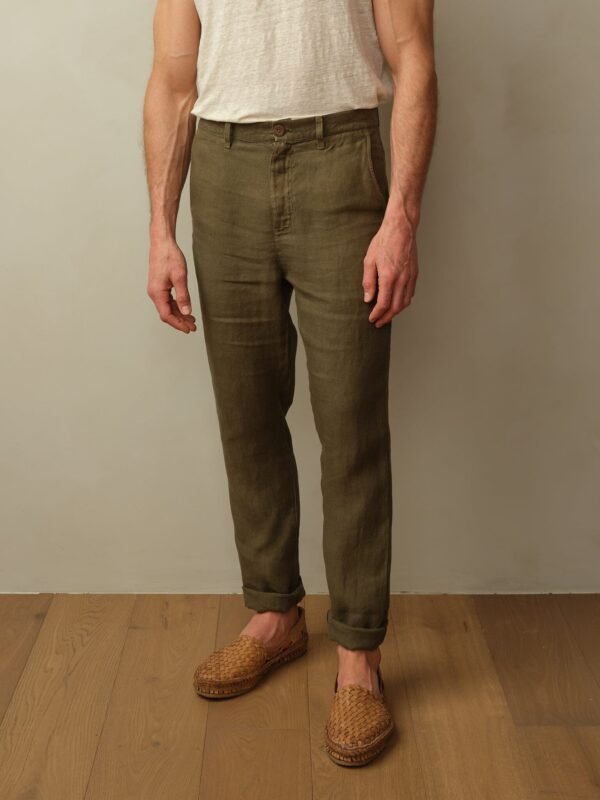 Men's Tonga Trouser in Linen - Image 6