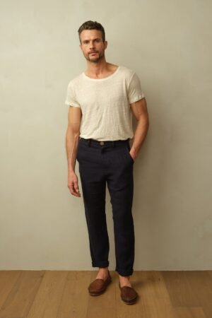 Men's Tonga Trouser in Linen