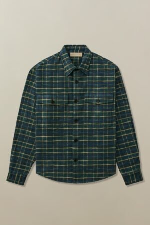 Noah Overshirt in Organic Cotton Japanese Flannel